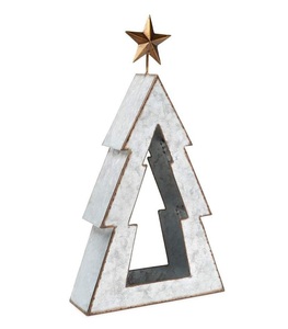 Árbol de Navidad de metal hecho a mano para decoración del hogar en metal de hierro de alta calidad para decoración del hogar y el jardín - Product Image 1