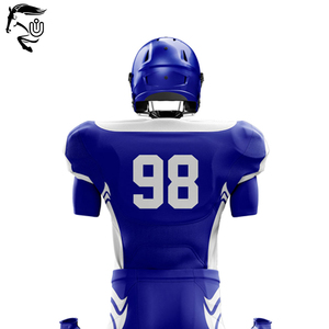 2025 nueva llegada Unisex uniforme de fútbol americano corto transpirable secado rápido alta calidad deportes equipo Jersey pantalones conjuntos - Product Image 6