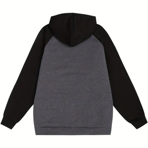 Sudadera con capucha de algodón estilo moda de otoño para hombres personalizado OEM impreso pulóver sudaderas con capucha cuello Vietnam - Product Image 1