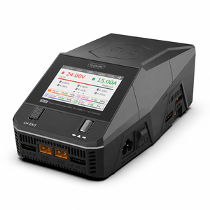ToolkitRC Q6AC 4 Channel 1200W DC 400W AC 15A Smart Balance LiPo Battery Charger for FPV <b>RC</b> <b>Drone</b> Car - Product Image 1
