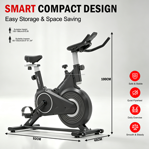 Bicicleta Estática de Acero Unisex para Gimnasio en Casa, Bicicleta de <span class=keywords><strong>Spinning</strong></span> para Ejercicio en Interiores, Bicicletas Estacionarias para <span class=keywords><strong>Fitness</strong></span> en Casa - Product Image 6