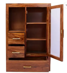 Laundry Brown <b>Wooden</b> <b>Cabinet</b> Furniture - Product Image 5