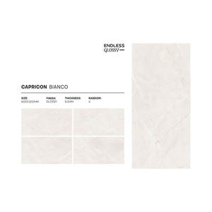 Azulejos modernos de porcelana brillante de 5mm de espesor para decoración interior del hogar Precio competitivo de proveedor indio - Product Image 4