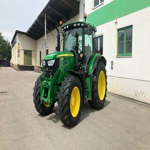 Tractor agrícola barato Johnee Deeree Johhn Deeree 6130R Tractor de ruedas con 150hp para trabajo de agricultura pesada - Product Image 2