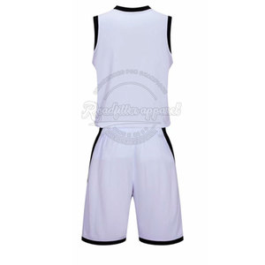 Uniforme de basket-ball confortable grande taille à manches courtes pour hommes vêtements de sport de plein air uniforme de basket-ball à vendre - Product Image 3