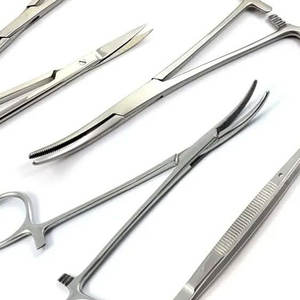 Ensemble d'instruments chirurgicaux hémostatiques professionnels GOLDFINCH, 5 pièces, acier de qualité supérieure, manuel, certifié CE, avec garantie d'un an - Product Image 2