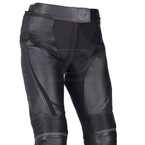 Pantalon en cuir pour motard élégant et confortable, idéal pour les voyages, les trajets quotidiens et les activités de plein air - Product Image 5