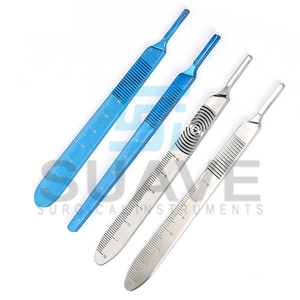 วัสดุที่ดีที่สุดของเครื่องมือผ่าตัดมีดสแตนเลสมีดผ่าตัดด้ามจับและใบมีด - Product Image 1