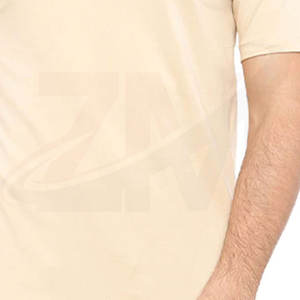 Camiseta de algodón 100% para hombre, informal, de verano, con color y talla personalizados, material ligero y duradero, corte holgado. - Product Image 6