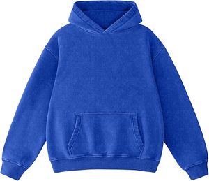 Sudaderas Casuales de Invierno para Hombre, Color Sólido, 100% Algodón, Felpa, Corte Regular, Secado Rápido y Transpirable, Ecológicas, con Bolsillo, Alta Calidad - Product Image 3