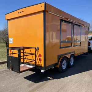 Remolque de Comida Móvil Totalmente Equipado, Camión de Comida Ambulante, Remolque de Comida Móvil para Catering - Product Image 1