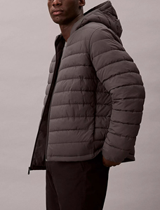 Top Selling Custom Design Supplier Dark Grey <b>Packable</b> Ripstop Mens Puffer <b>Jacket</b> Lightweight Outdoor Nylon Quilted Bubble <b>Jacket</b> - Product Image 3