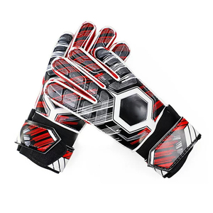 ถุงมือผู้รักษาประตูฟุตบอลคุณภาพสูง ระบายอากาศได้ดี น้ำหนักเบา สำหรับผู้ใหญ่ ดีไซน์ใหม่ พร้อมนิ้วทำจากหนังลาเท็กซ์ สำหรับใช้งานกลางแจ้ง - Product Image 4