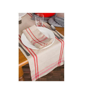 Camino de Mesa 100% Algodón con Diseño Bordado Contemporáneo para Mesa de Comedor y Decoración de Interiores - Product Image 3