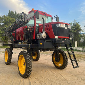 Aike เครื่องจักรในฟาร์ม100Hp 3000L บูมเครื่องพ่นโดรนขับเคลื่อนด้วยตนเองสำหรับการเกษตร Yuchai รถแทรกเตอร์ขายปลีก