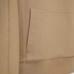 Sweat à capuche surdimensionné 100% coton pour hommes personnalisé pull thermique lourd épaule tombante Streetwear polaire sweats à capuche vierges - Product Image 4