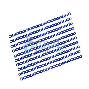 Juego de 10 Placas Maxilofaciales de Acero Inoxidable de 1.5mm de Alta Calidad, Juego de 80 Tornillos con Destornillador para Cirugía Maxilofacial - Product Image 4