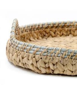 ถาดผักตบชวาชุดถาดตกแต่งโต๊ะถาดตกแต่งบ้านแบบยั่งยืนของตกแต่งบ้าน - Product Image 3