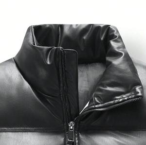 Gilet et veste matelassée pour homme, broderie personnalisée, style streetwear, respirant, coupe-vent, veste à capuche - Product Image 2