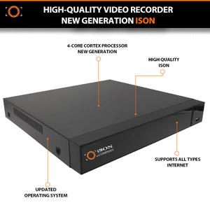Chất lượng cao chuyên nghiệp Camera An Ninh AHD CCTV Kit 5 Megapixel 4 máy ảnh hệ thống giám sát ison TOR - Product Image 6