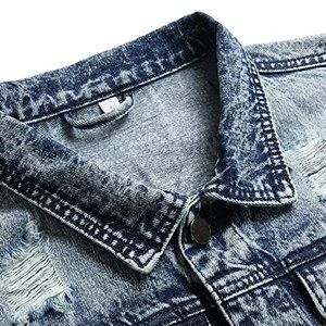 Chaqueta vaquera de estilo callejero para hombre hecha a medida más vendida 100% algodón último diseño para el invierno - Product Image 3