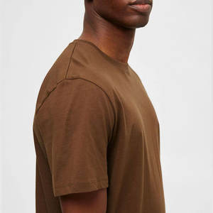 เสื้อยืดแขนสั้นผู้ชาย รุ่นใหม่ สำหรับฤดูร้อน ดีไซน์ยอดเยี่ยม ผ้าฝ้าย 100% คอกลม คุณภาพสูง พิมพ์ลายดิจิทัล ลายเรียบ ผ้าถัก - Product Image 3