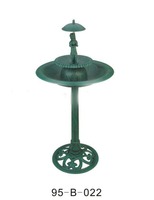 Bain d'oiseaux moderne en métal, écologique, résistant à la rouille, taille personnalisable, décoration extérieure pour jardin et cour