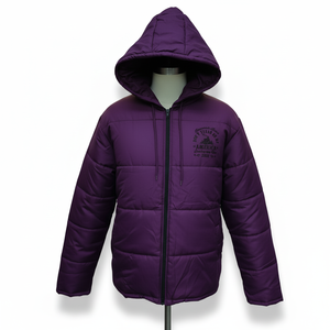 Veste matelassée d'hiver personnalisée pour créateur de mode en gros, imprimée sur mesure, coupe-vent et imperméable, confortable - Product Image 1