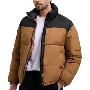 Wholesale Price Winter Two Tone Puffer <b>Jacket</b> for <b>Men</b> <b>Slim</b> <b>Fit</b> Outdoor Waterproof Windproof Warm - Product Image 6