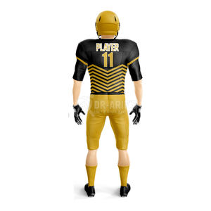 Uniforme d'équipe de football américain OEM, vêtements d'entraînement sportif, vêtements de jeu, logo personnalisé, ensemble d'uniformes de football américain pour les équipes - Product Image 2