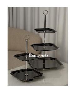 Soporte de pastel de dulces de hierro y acero inoxidable Forma redonda Tamaño personalizado Chocolates Soporte de fechas a bajo precio - Product Image 3