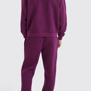 Ensemble de survêtement sportif pour homme en coton French Terry de haute qualité, personnalisé, uni, sweat-shirt à capuche et pantalon de survêtement, survêtement surdimensionné pour homme - Product Image 6