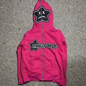 Sweat à capuche unisexe personnalisé 100% coton en éponge française surdimensionné avec fermeture éclair pour impression bouffante Logo 3D brodé hiver thermique - Product Image 1