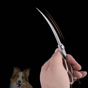 Tijeras de corte de pelo profesionales Tijeras de corte de pelo de peluquero chapadas en oro de 6 pulgadas Venta al por mayor nueva colección - Product Image 2