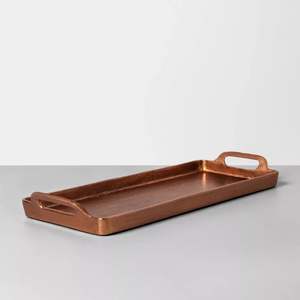 Plateau de service en acier inoxydable de gros calibre avec poignées robustes pour les hôtels à usage intensif traiteur restaurant de mariage - Product Image 2