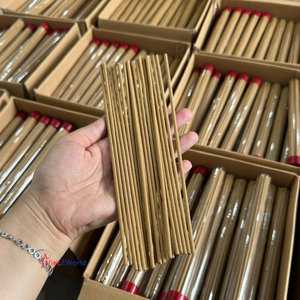 Palitos de madera de agar vietnamita Natural 100%, extractos de hierbas, esencias de incienso con soporte acrílico de madera, madera Oud, bosque de Vietnam - Product Image 2