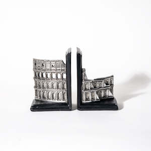 Serre-livres décoratifs tendance support moderne élégant organisateur étagère Accent pièce pour bureau salon - Product Image 1