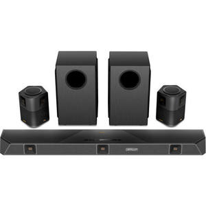 Système de son surround Dolby Atmos de haute qualité pour la maison, DRAGON 11.4.6 canaux, avec deux caissons de basses de 8 pouces à polarisation opposée - Product Image 1