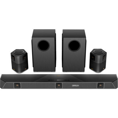 High Quality On New DRAGON 11.4.6-Channel Dolby Atmos Home Surround Sound System with Dual-Opposing 8" Subwoofers