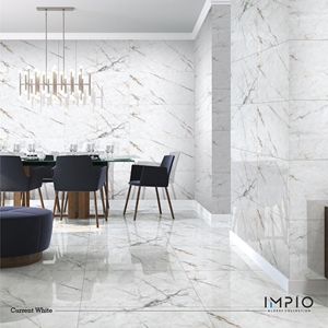 Azulejos de pared de porcelana de oro blanco pulido esmaltado de 60*120cm del exportador del fabricante Premium indio mate clásico moderno - Product Image 4