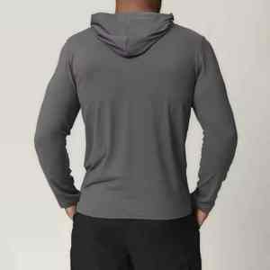 Sudadera Deportiva para Hombre con Cierre Frontal, Bolsillos Laterales, de Poliéster y Elastano, Transpirable, de Alta Calidad, Invierno 2026 - Product Image 6