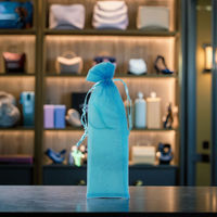 Sac en filet polyester - Écologique et recyclable, lavable, portable, taille personnalisable et multi-compartiments pour cosmétiques, jouets, promotion