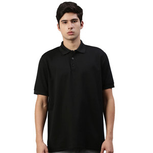 Polo personnalisé pour hommes de la société de sécurité NISAR SONS INDUSTRY, manches courtes, logo imprimé, 100% coton, logo brodé - Product Image 4