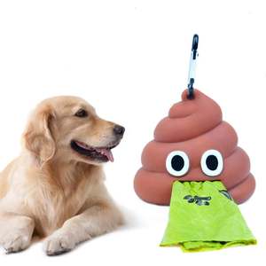 Ramasse-crottes portable de luxe et distributeur de sacs EPI en plastique pour déjections canines - Product Image 1