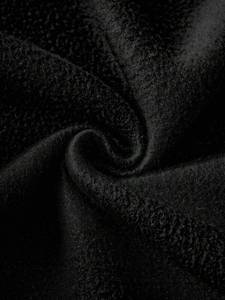 Chaqueta universitaria negra de béisbol para hombre, Parche de número, manga, diseño bordado, ropa de calle, mezcla de lana, ropa de abrigo de invierno - Product Image 3