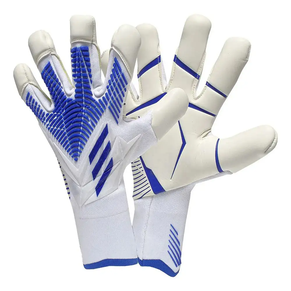 Hot Sales Kids Adults Soccer Gloves Professional Goalkeeper Finger Save Latex Foam Football Gloves Kids goal keeper gloves OEM