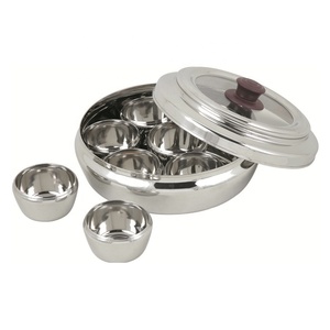 Caja de acero inoxidable con tapa para guardar especias, utensilio de cocina con tapa, contenedor para especias, modelo king Internacional, 2023 - Product Image 5