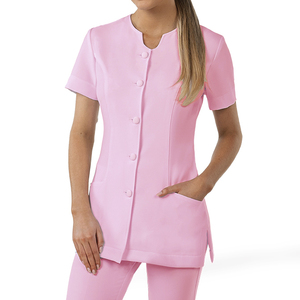 Tunic Spa Beauty Salon <b>Uniforms</b> Medical <b>Scrub</b> <b>Uniforms</b> Customized High Quality Top Design Healthcare Tunic <b>Uniforms</b> - Product Image 2