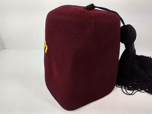 Chapeau Fez Vintage Maçonnique Shriner en Feutre Marron avec Pompon – Chapeau Maçonnique de Haute Qualité Personnalisable – Meilleure Vente – Fez Très Demandé - Product Image 3