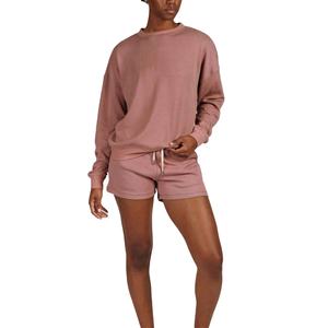 เสื้อสเวตเตอร์ระบายอากาศสำหรับผู้หญิงเสื้อสเวตเชิ้ตแบบมีช่องระบายอากาศได้รับความนิยมและดีไซน์ใหม่2025 - Product Image 3